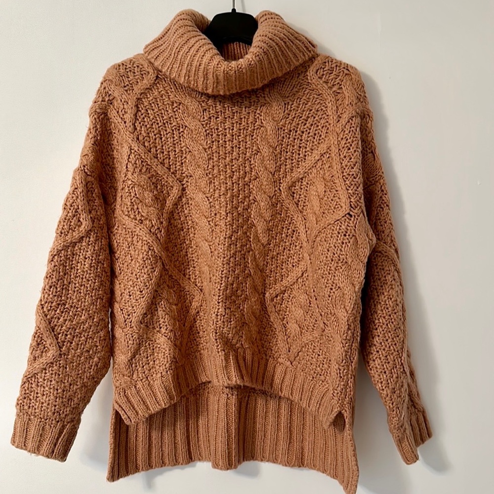 Forever 21 Chunky Sweater Mauve Size Small